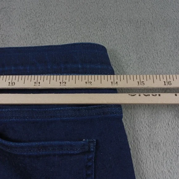 J Jill Jeans Womens 4 Blue Denim Leggings Jeggings Preppy Stretch - Picture 8 of 8